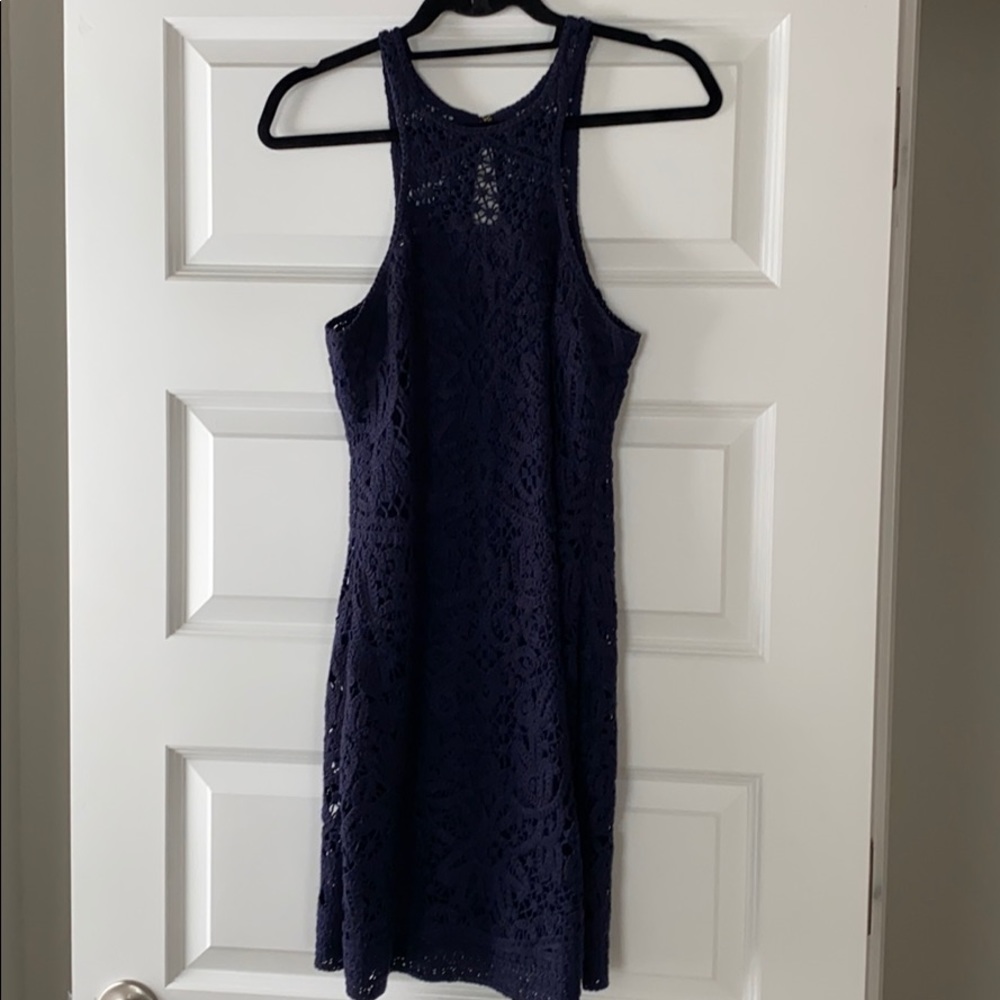 Lilly Pulitzer Crochet Mini Dress